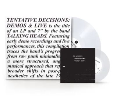 Coletânea Talking Heads - Tentative Decisions