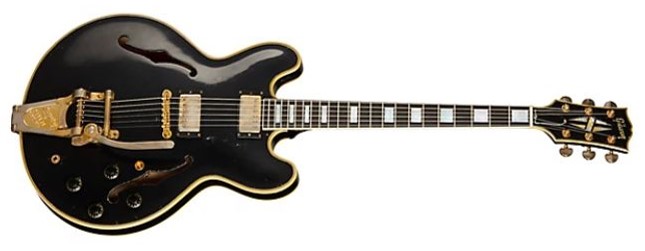 Gibson em homenagem a Keith Richards