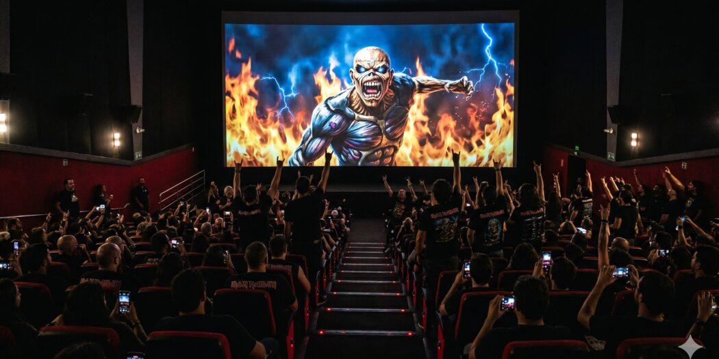 Veja onde assistir o filme do Iron Maiden no Brasill